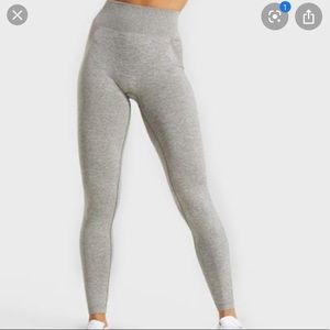 Gymshark High Waisted Flex Leggings (Khaki)